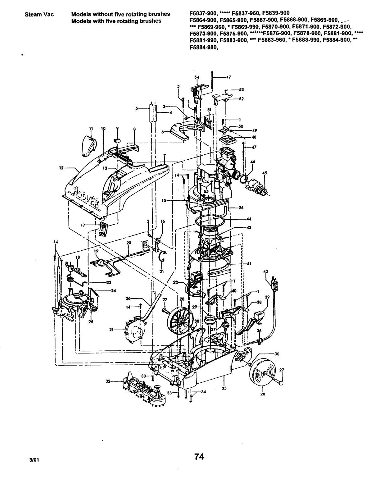 Hoover F5864-900, F5881-990 Owner's Manual