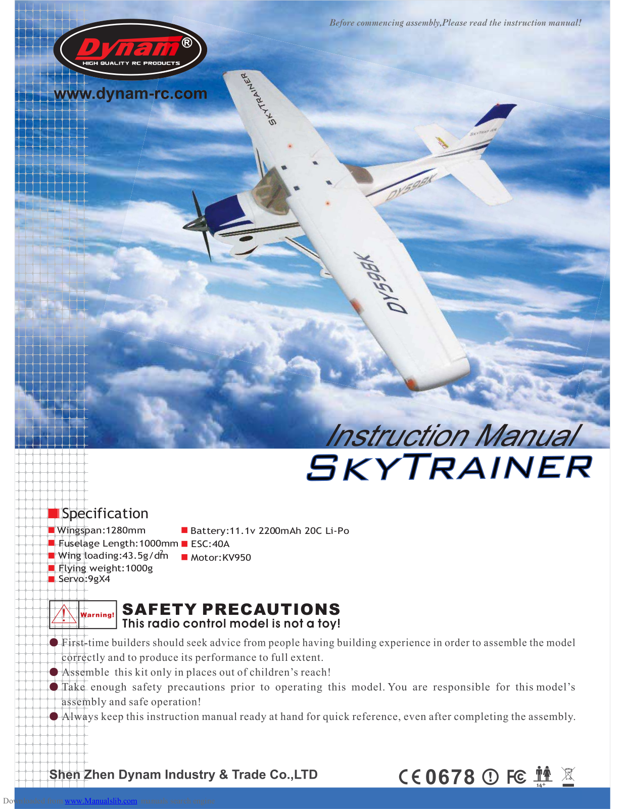 Dynam DY8938 User guide - ManualMachine.com