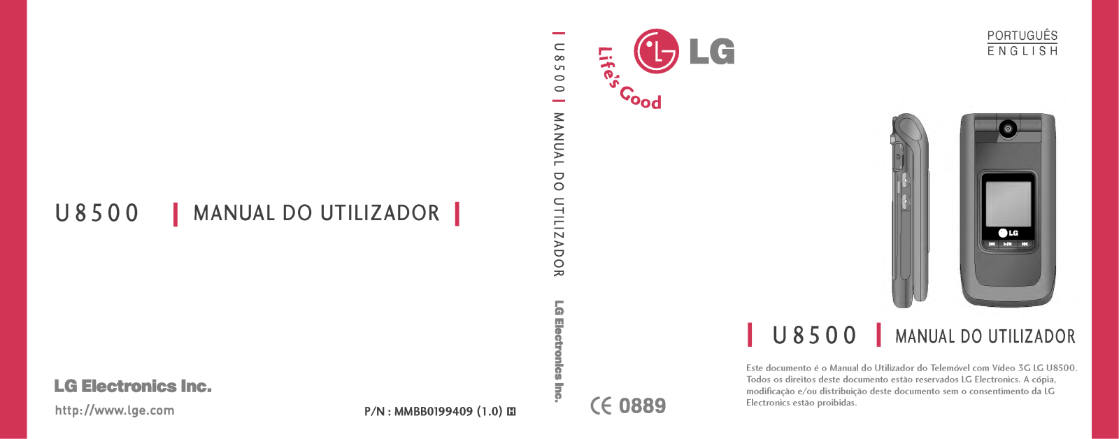 Lg U8500 User Manual