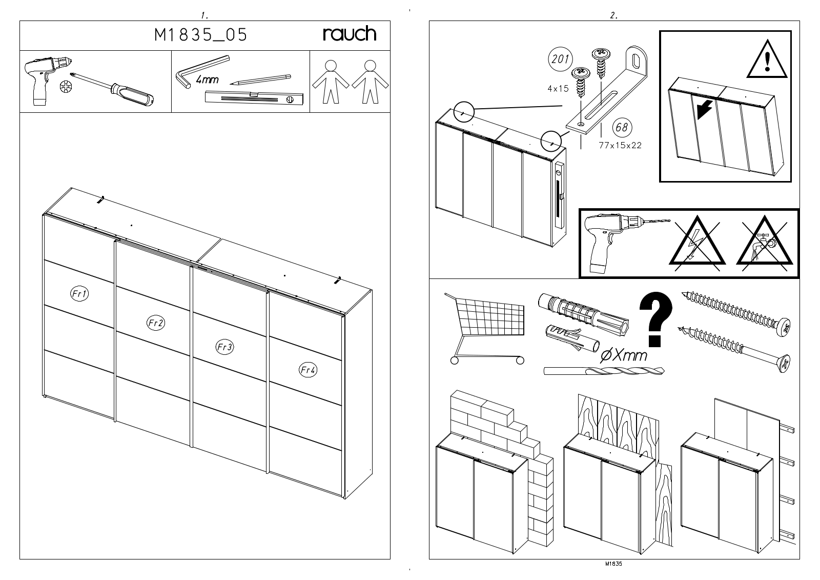 rauch M1835 Assembly instructions - ManualMachine.com