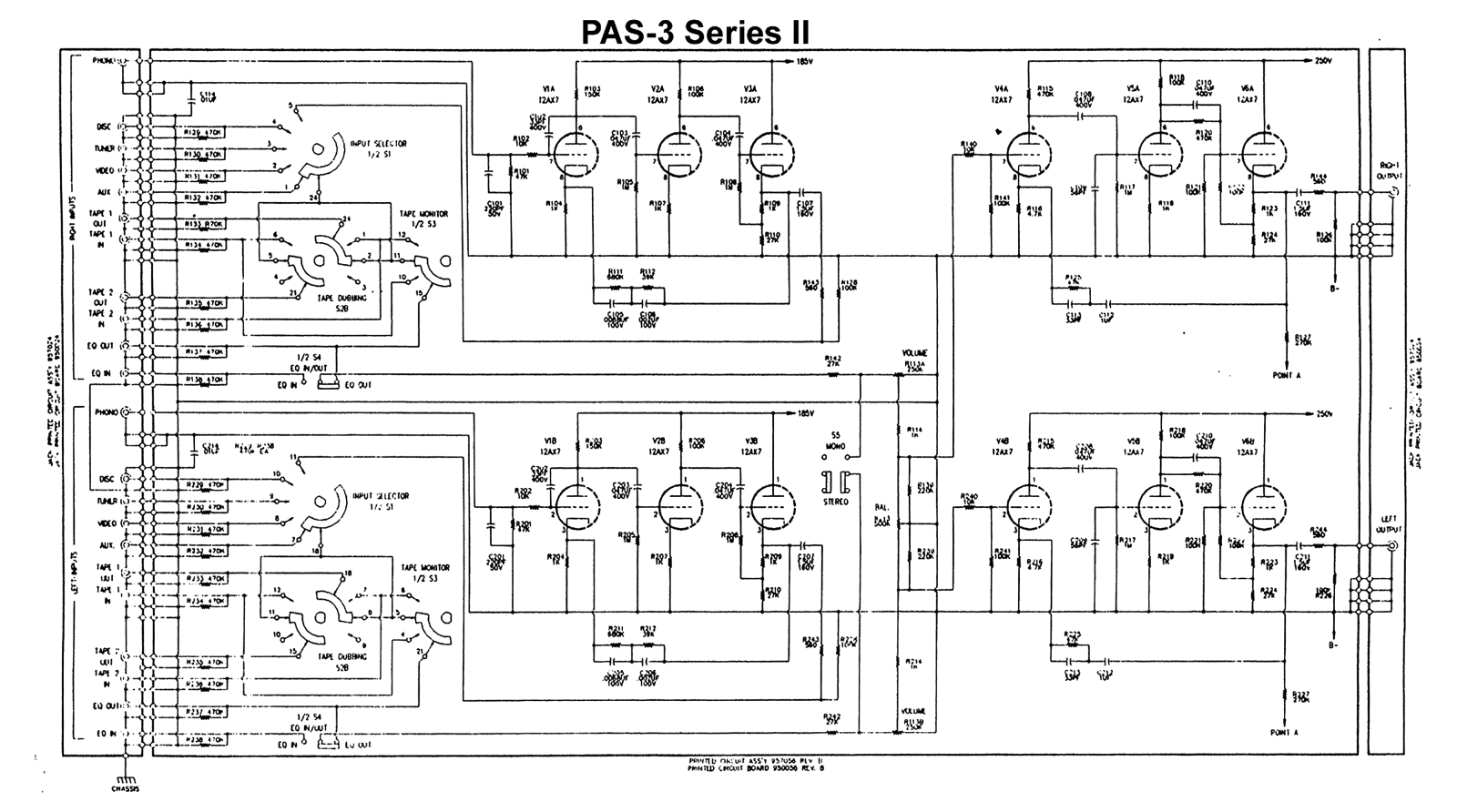 Dynaco PAS-3-Series-II Schematic