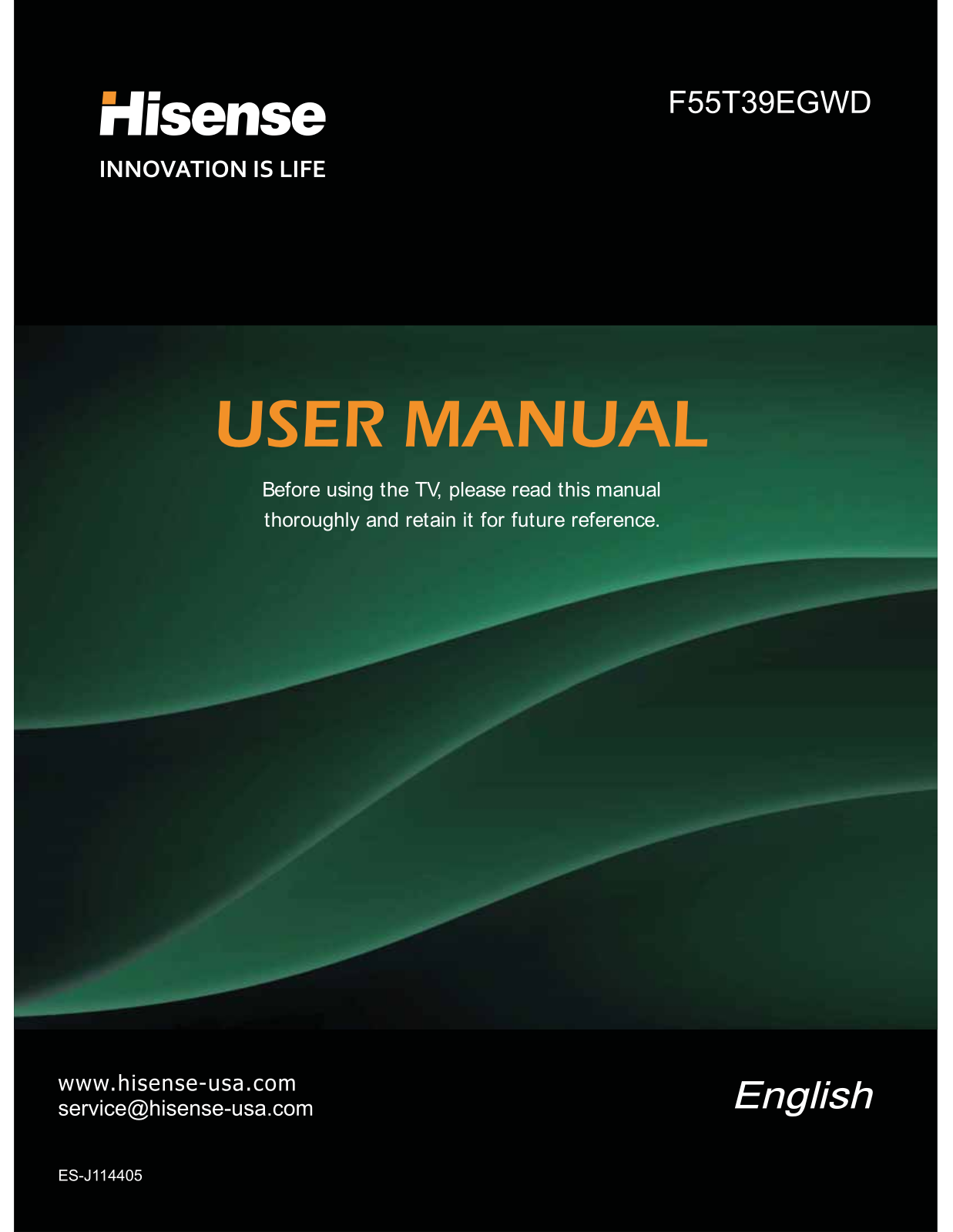 Hisense Electric LCDF0003 User Manual