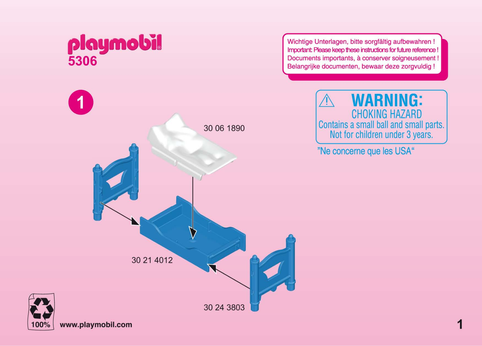 Playmobil 5306 Instructions