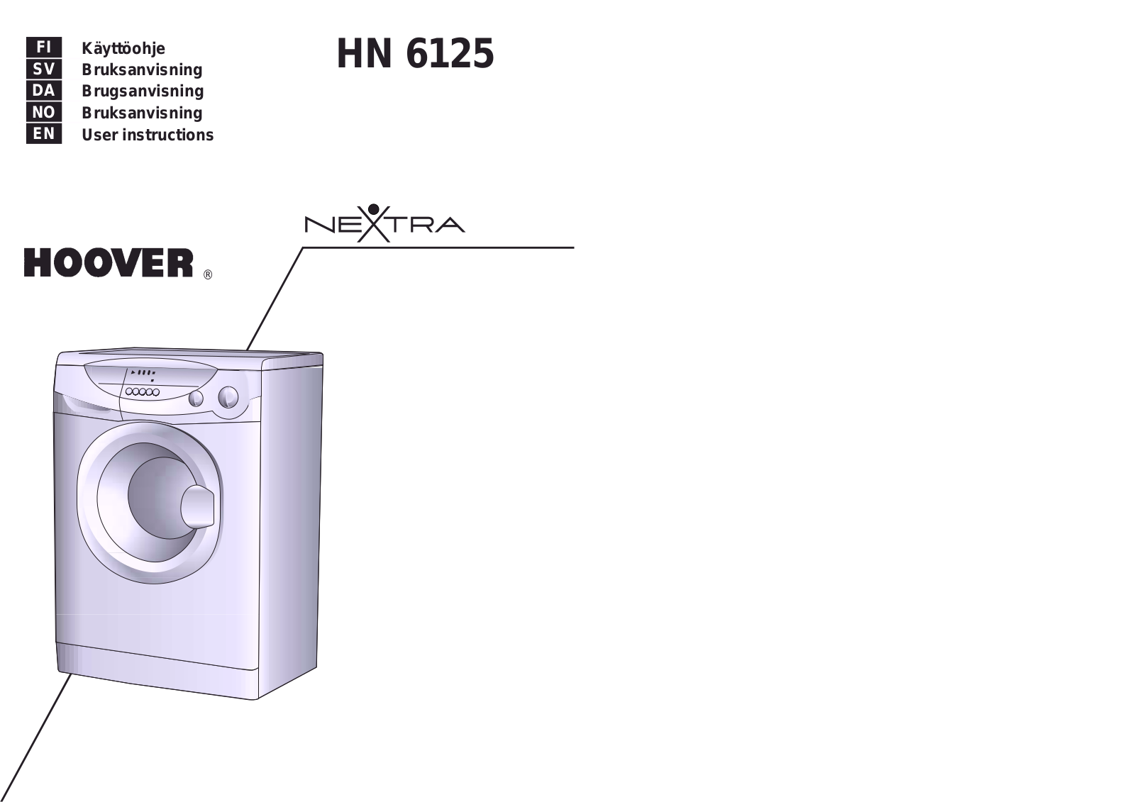 Hoover HN 6125 User Manual