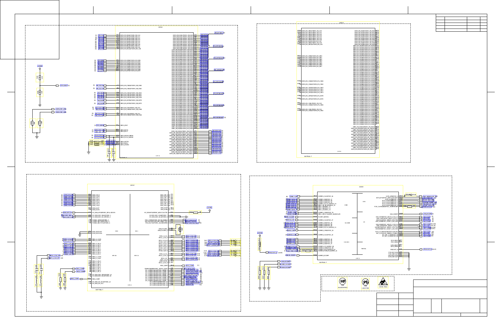 LENOVO YOGA TABLET 2-1050 schematics