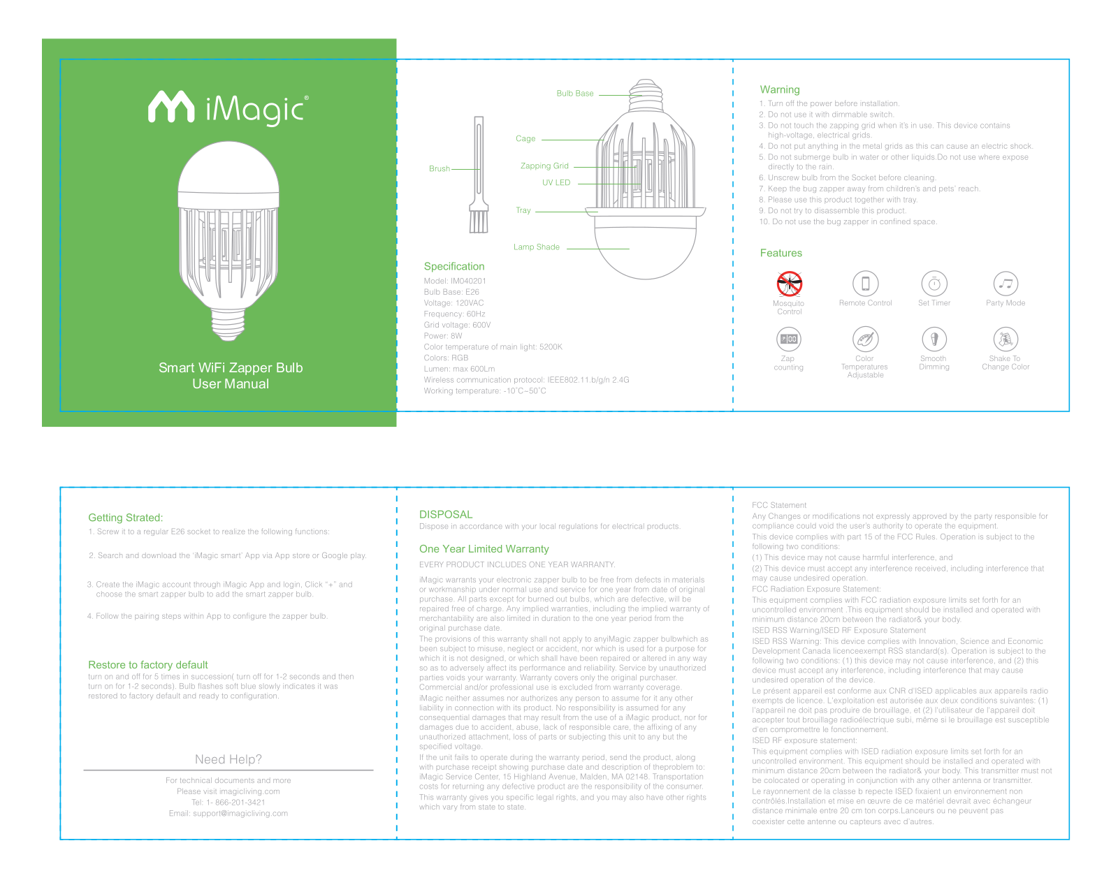 Hangzhou Great Star IM040201 Users manual