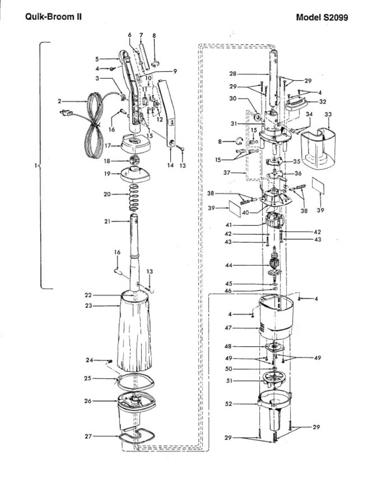 Hoover S2099 Owner's Manual