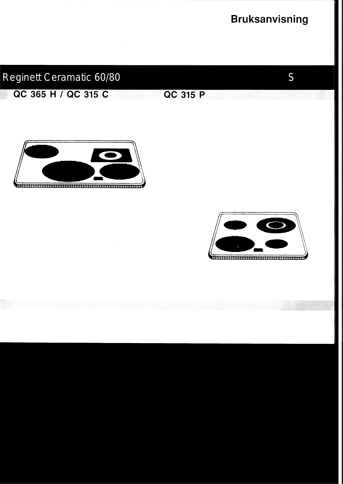 Husqvarna QC382H, QC315C, QC365H User Manual