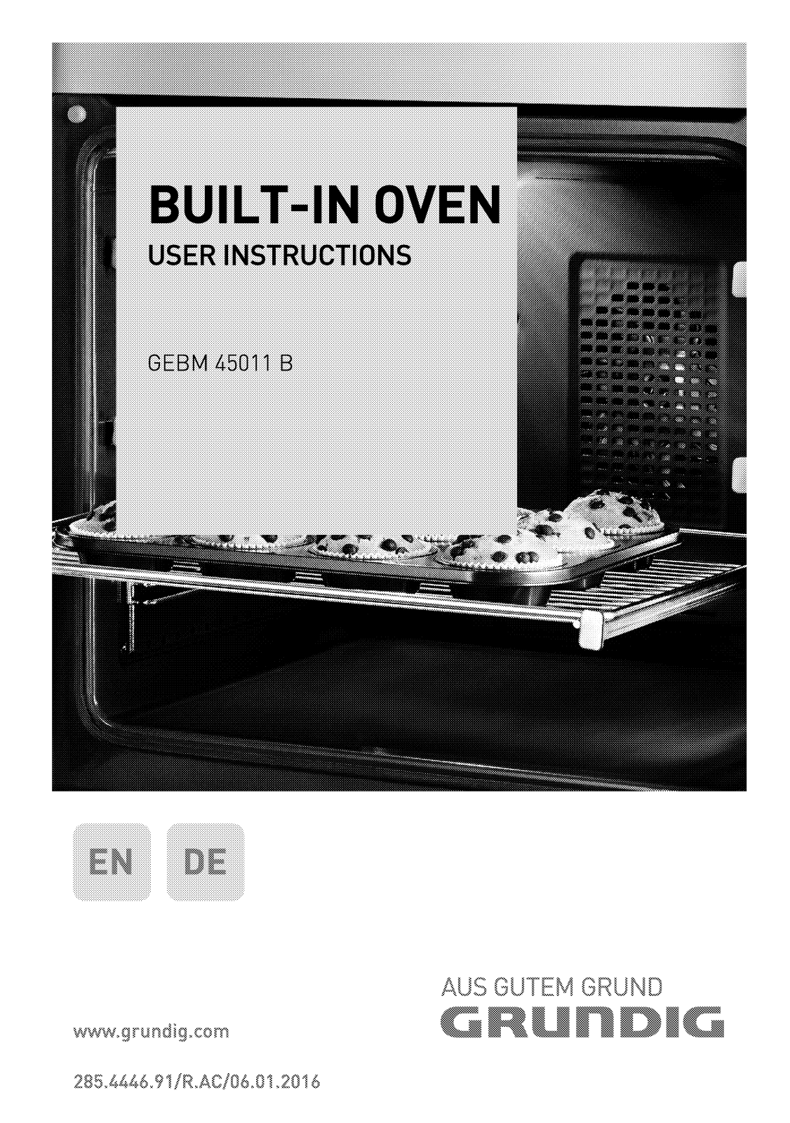 Grundig GEBM 45011 B operation manual