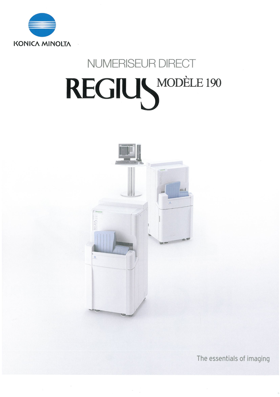 KONICA REGIUS 190 User Manual