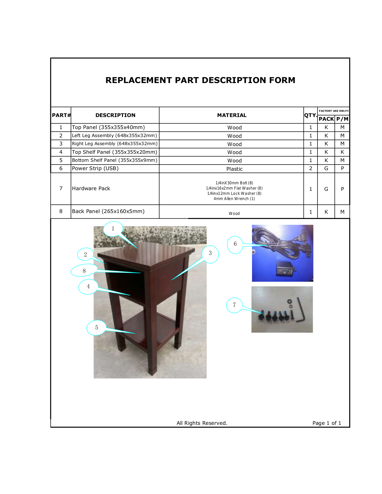 Winston Porter W005269409 Specifications - ManualMachine.com