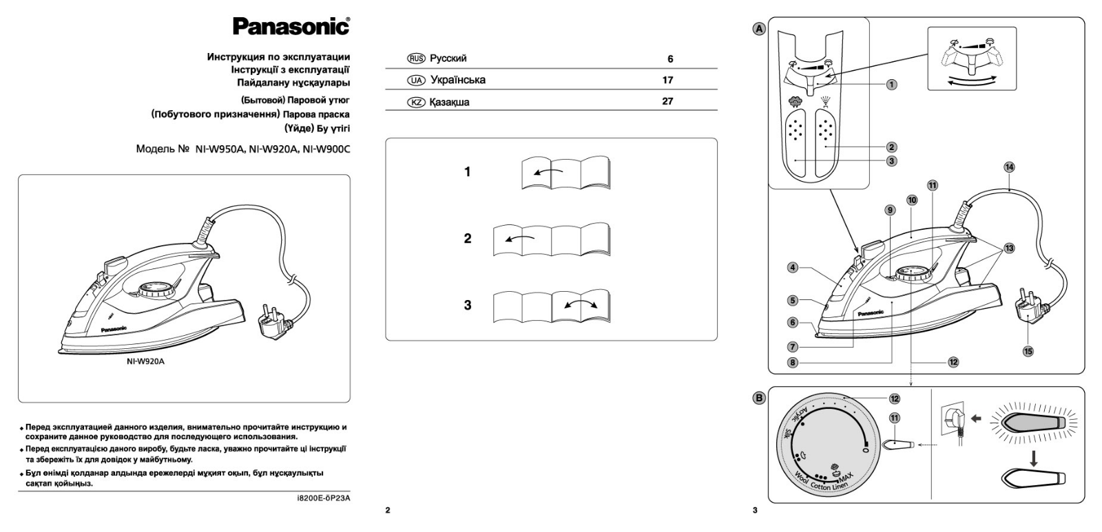 Panasonic NI-W900CMTW User Manual