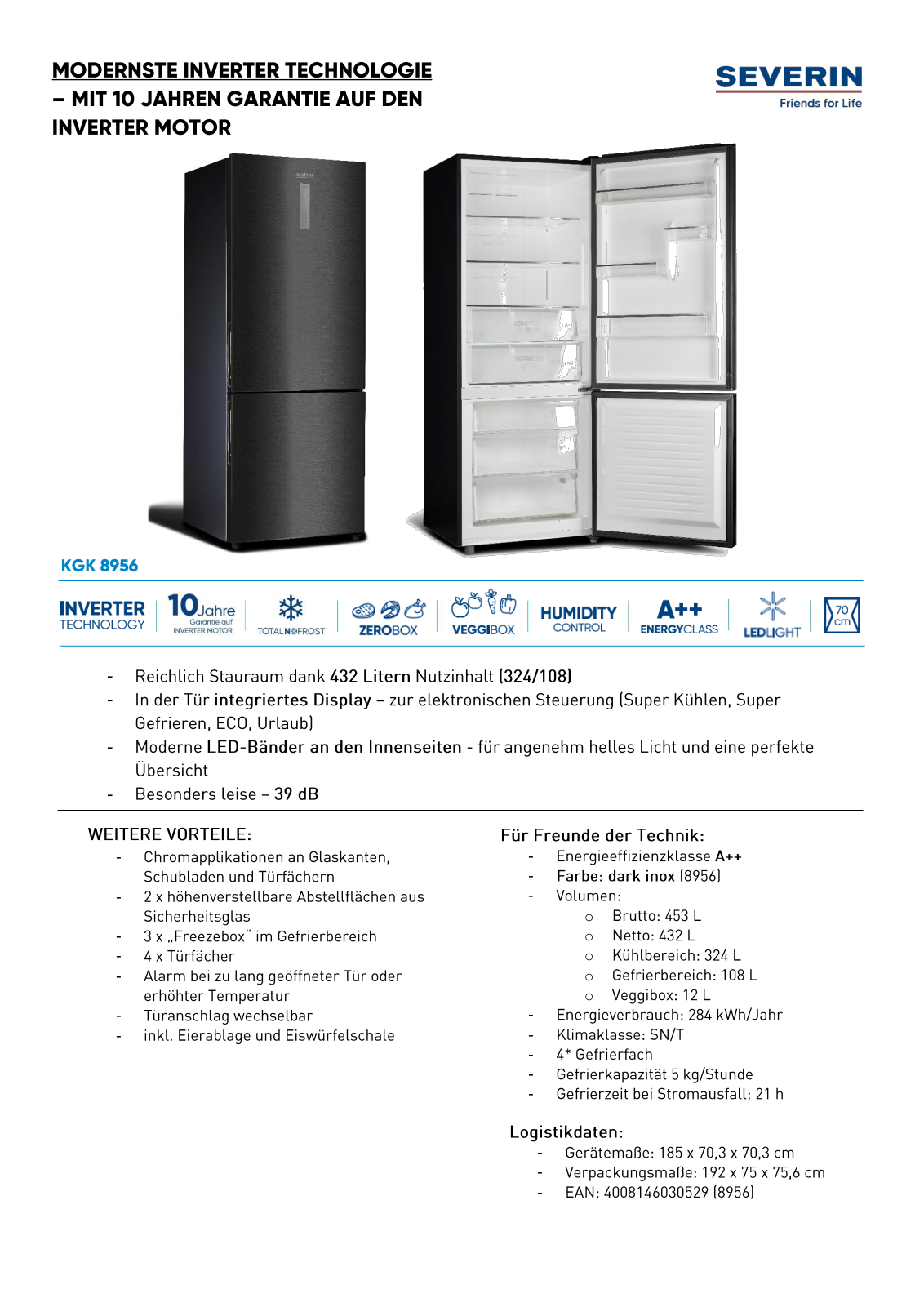 Severin KGK 8956 User Manual