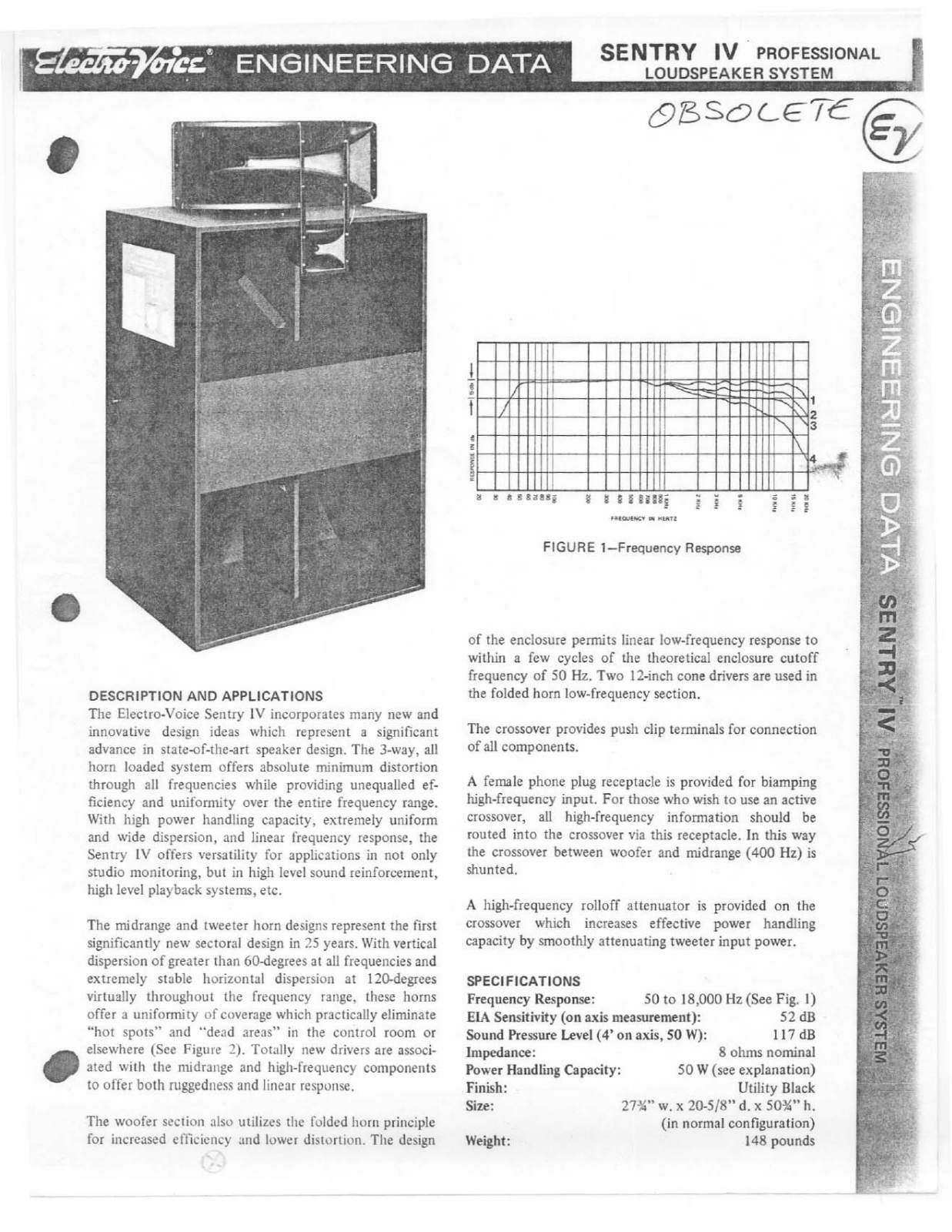 Electro-Voice SENTRY IV User Manual