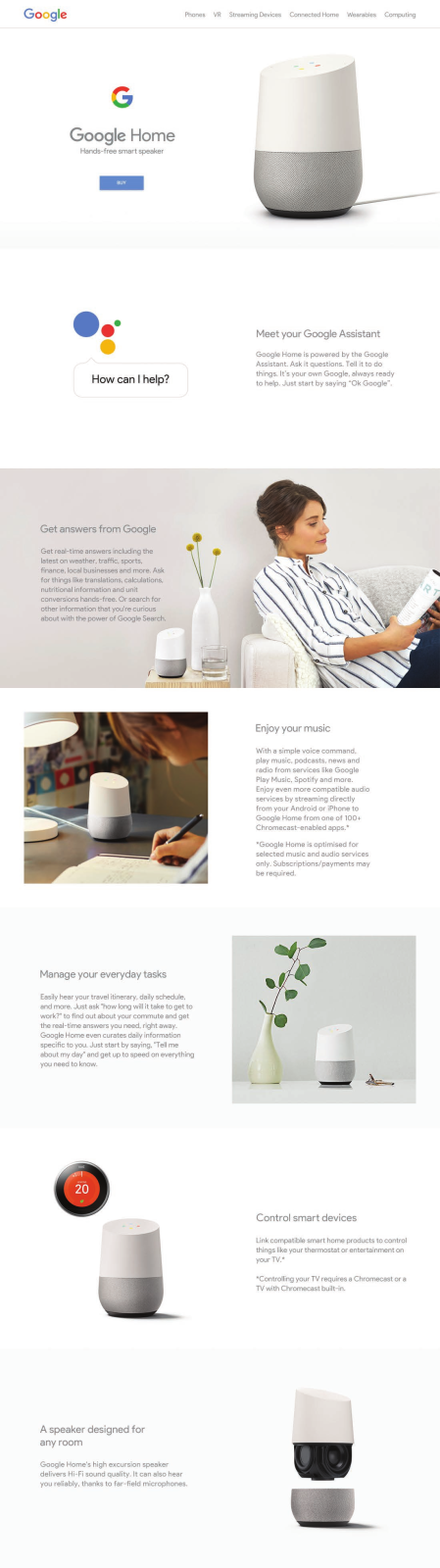 Google Home Instruction manual