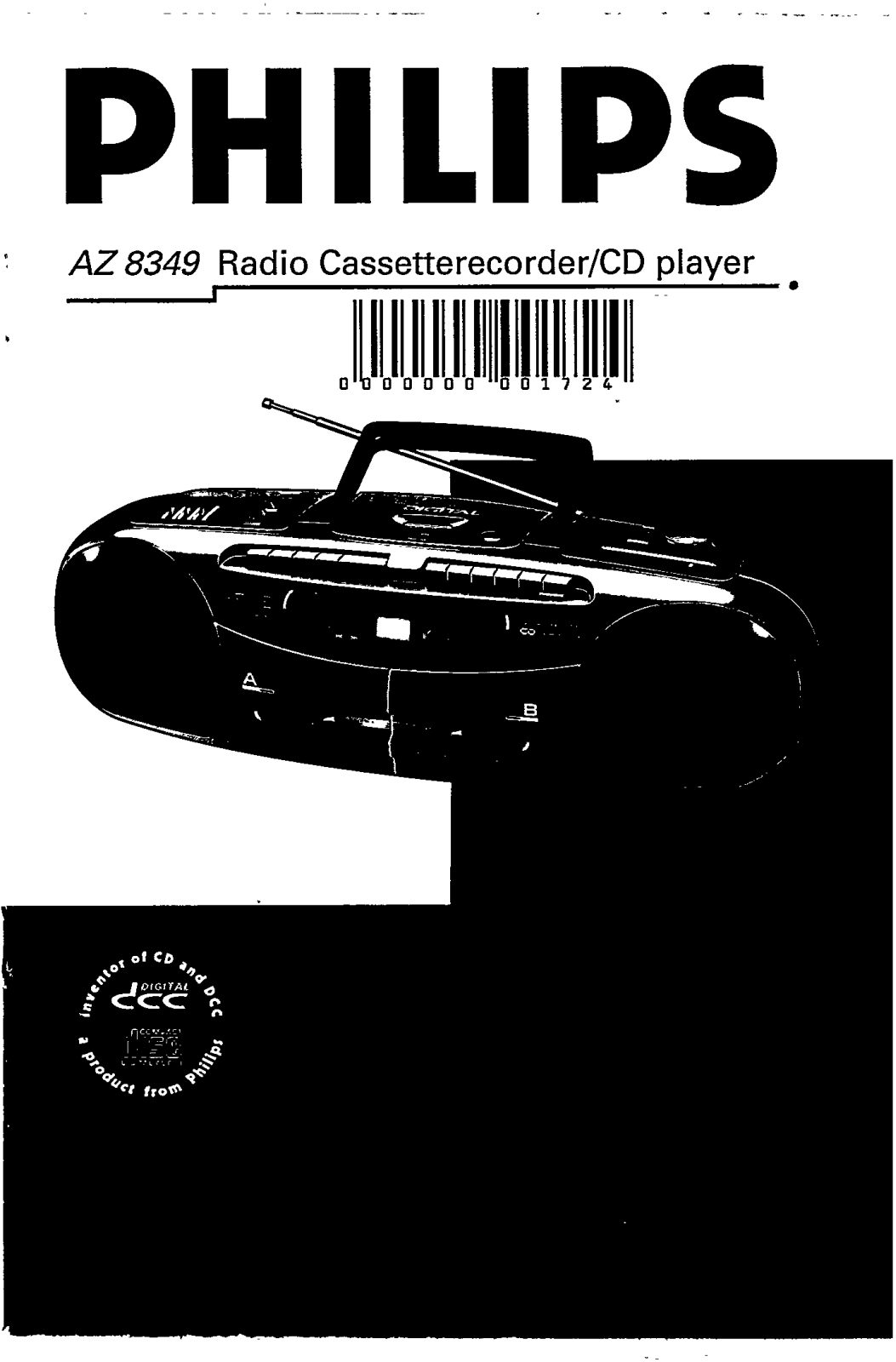 Philips AZ 8349 User Manual