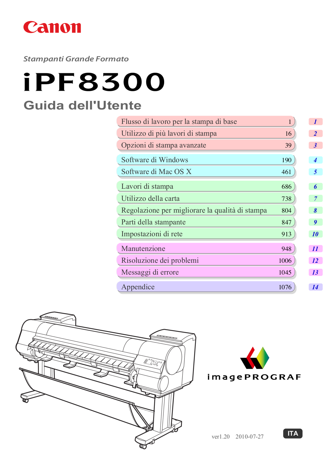 Canon IMAGEPROGRAF IPF8300 User Manual