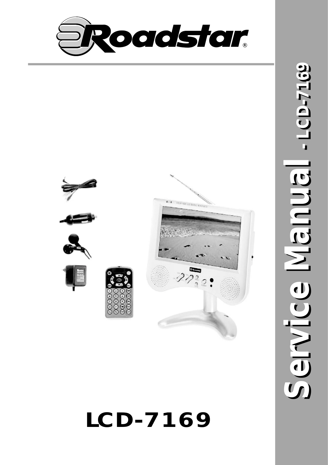 Roadstar lcd7169 schematic