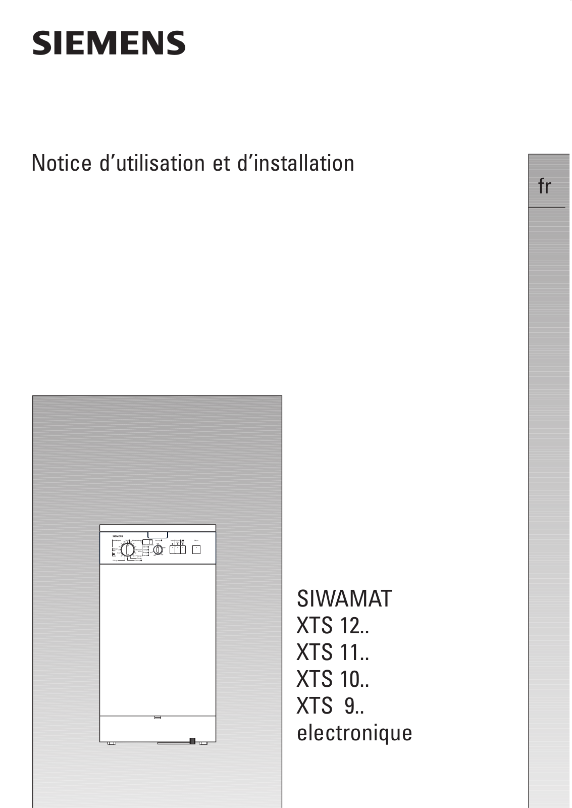 SIEMENS WXTS1000 User Manual