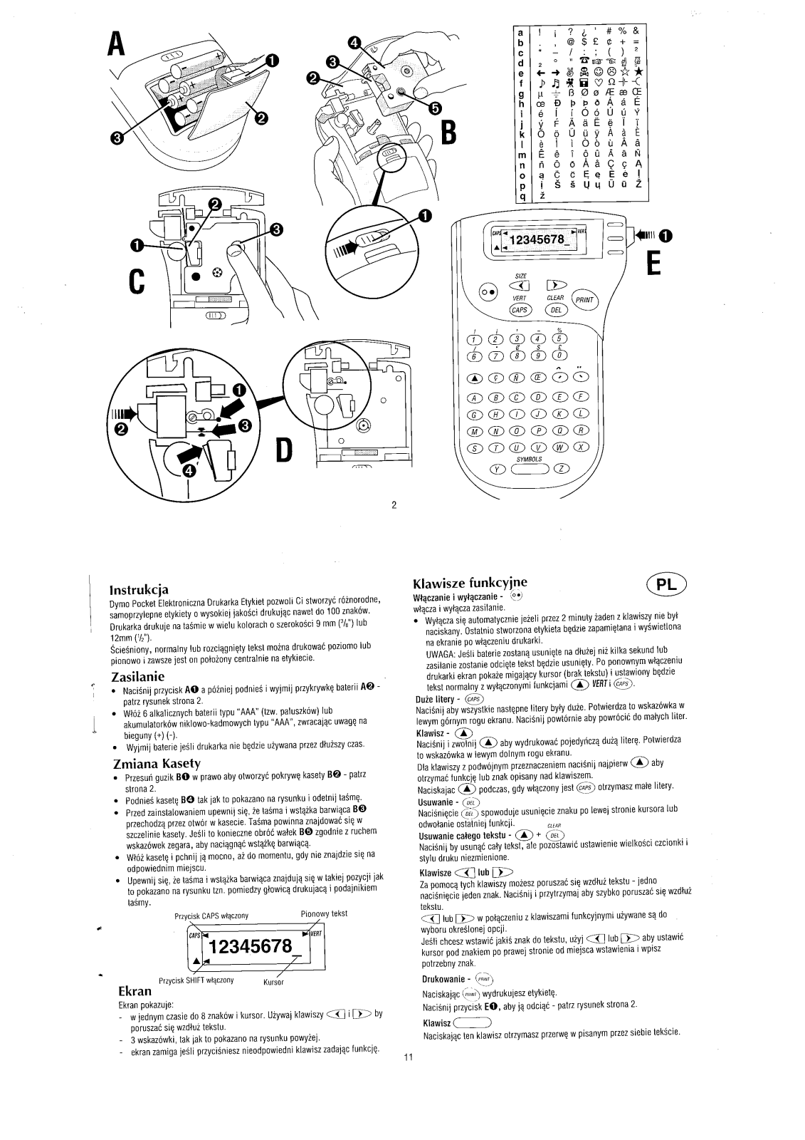 DYMO Pocket User's Manual