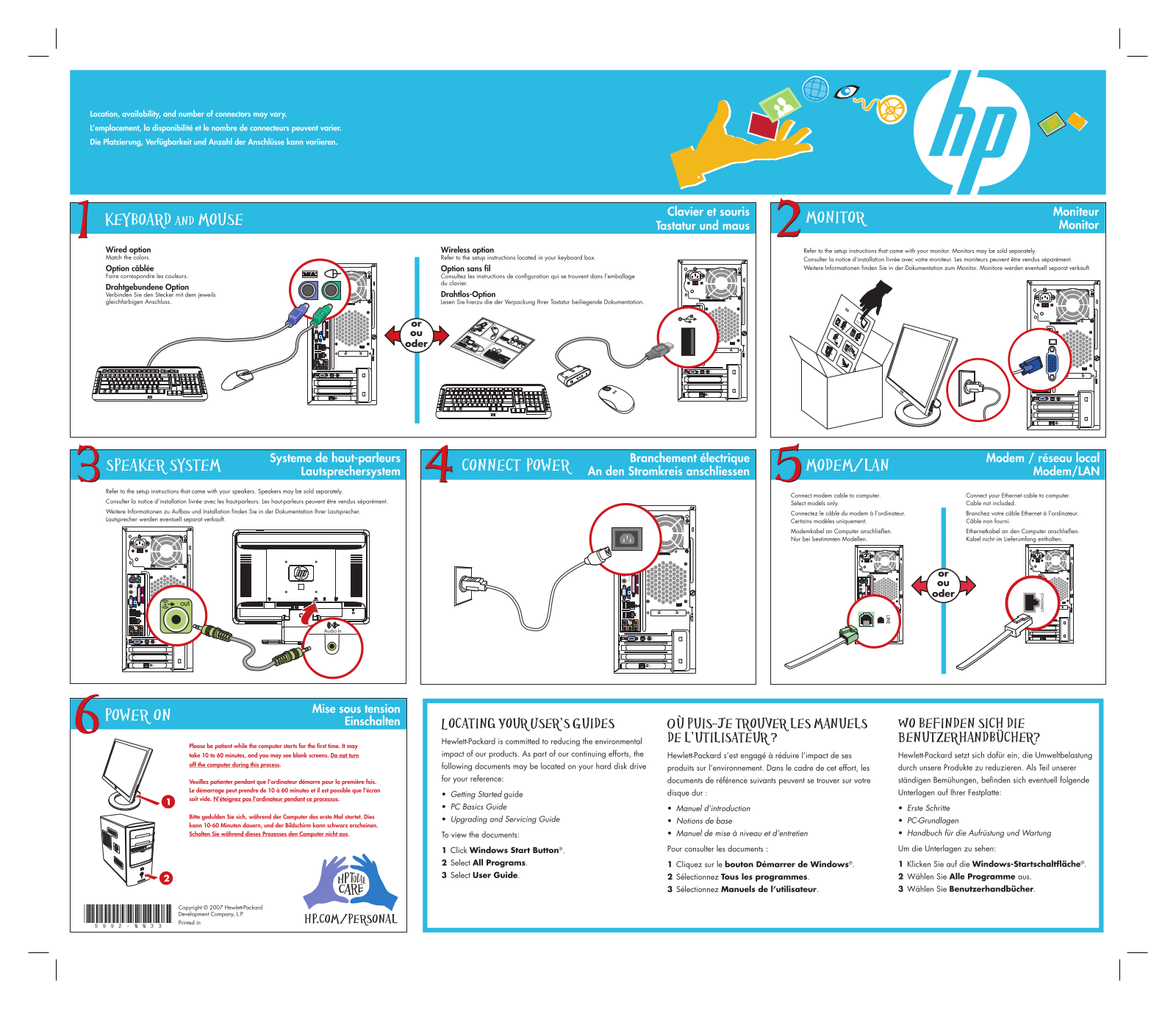 HP PAVILION T3701, PAVILION T3700, PAVILION T3709, PAVILION T3720, PAVILION T3729 User Manual