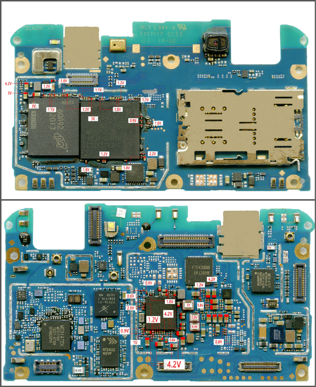 Oppo A59M Schematics power