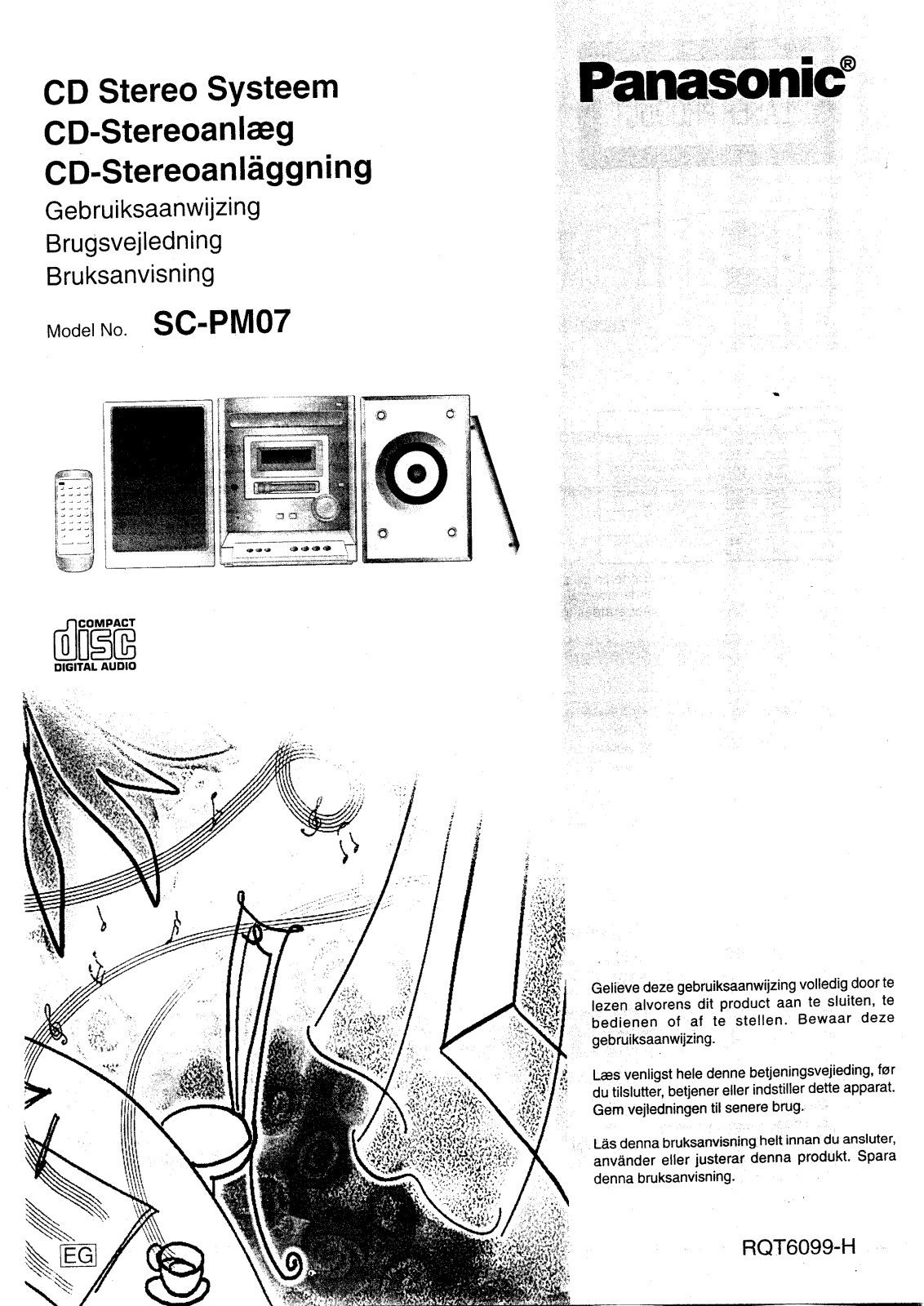 Panasonic SC-PM07 User Manual