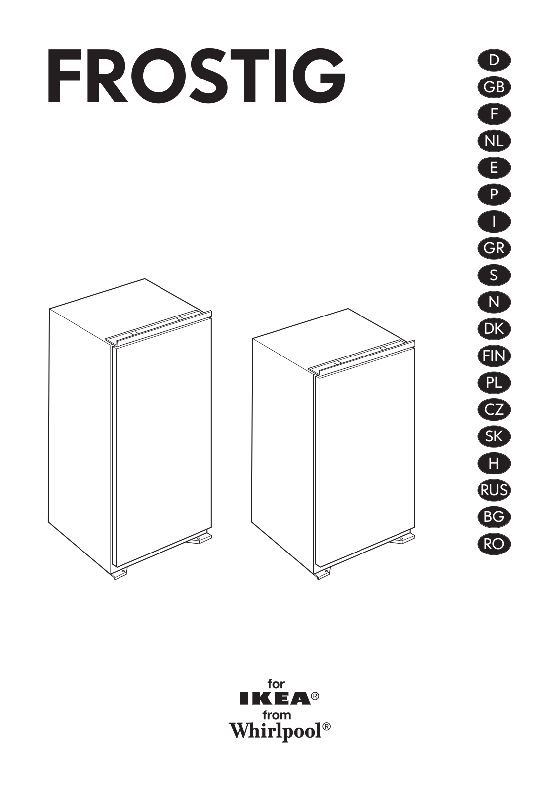 IKEA CB 654 W GB Installation Instructions