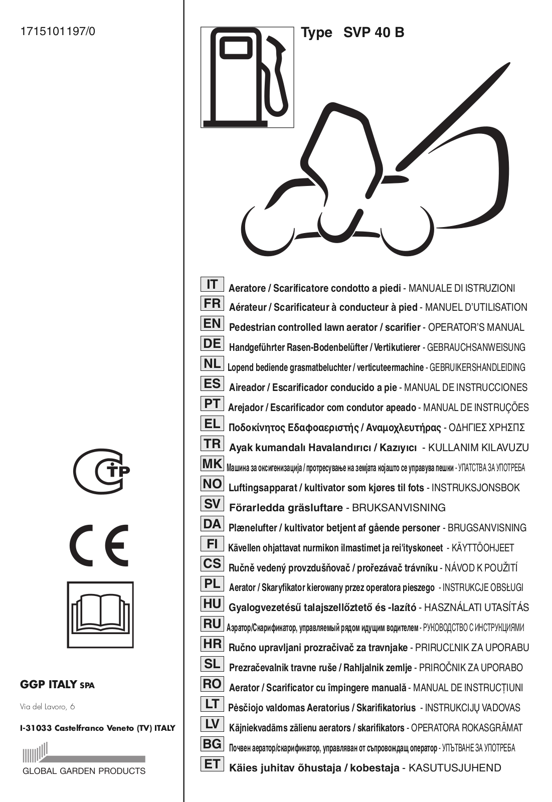 Stiga SVP 40 B User Manual