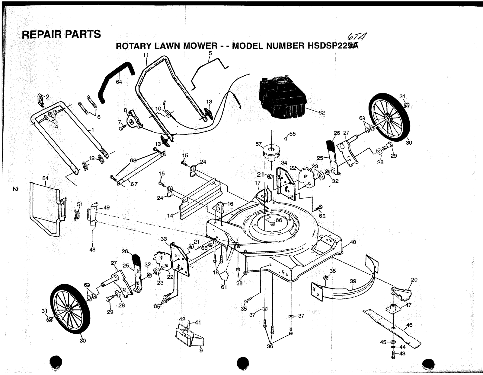 AYP HSDSP226TA User Manual