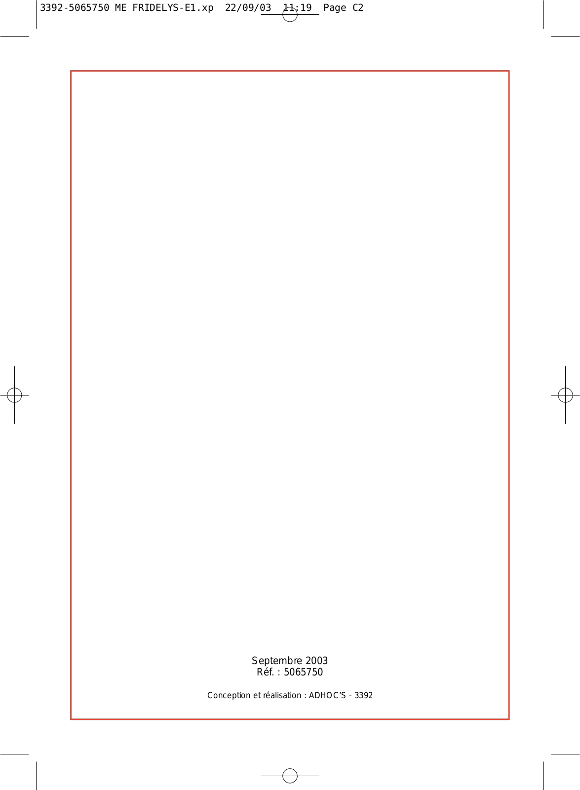 Moulinex FIDELYS user Manual