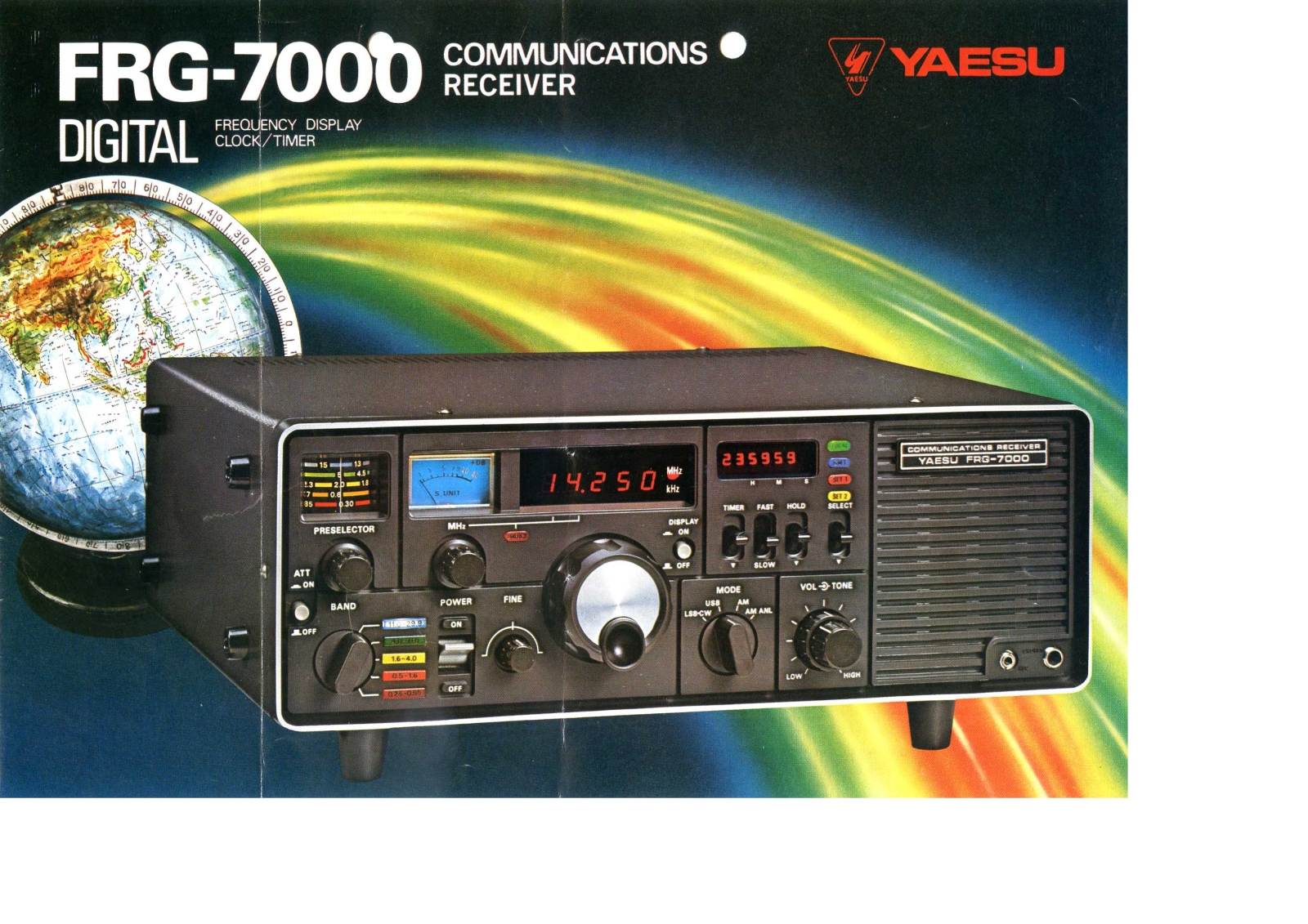 Yaesu FRG-7000 Datasheet