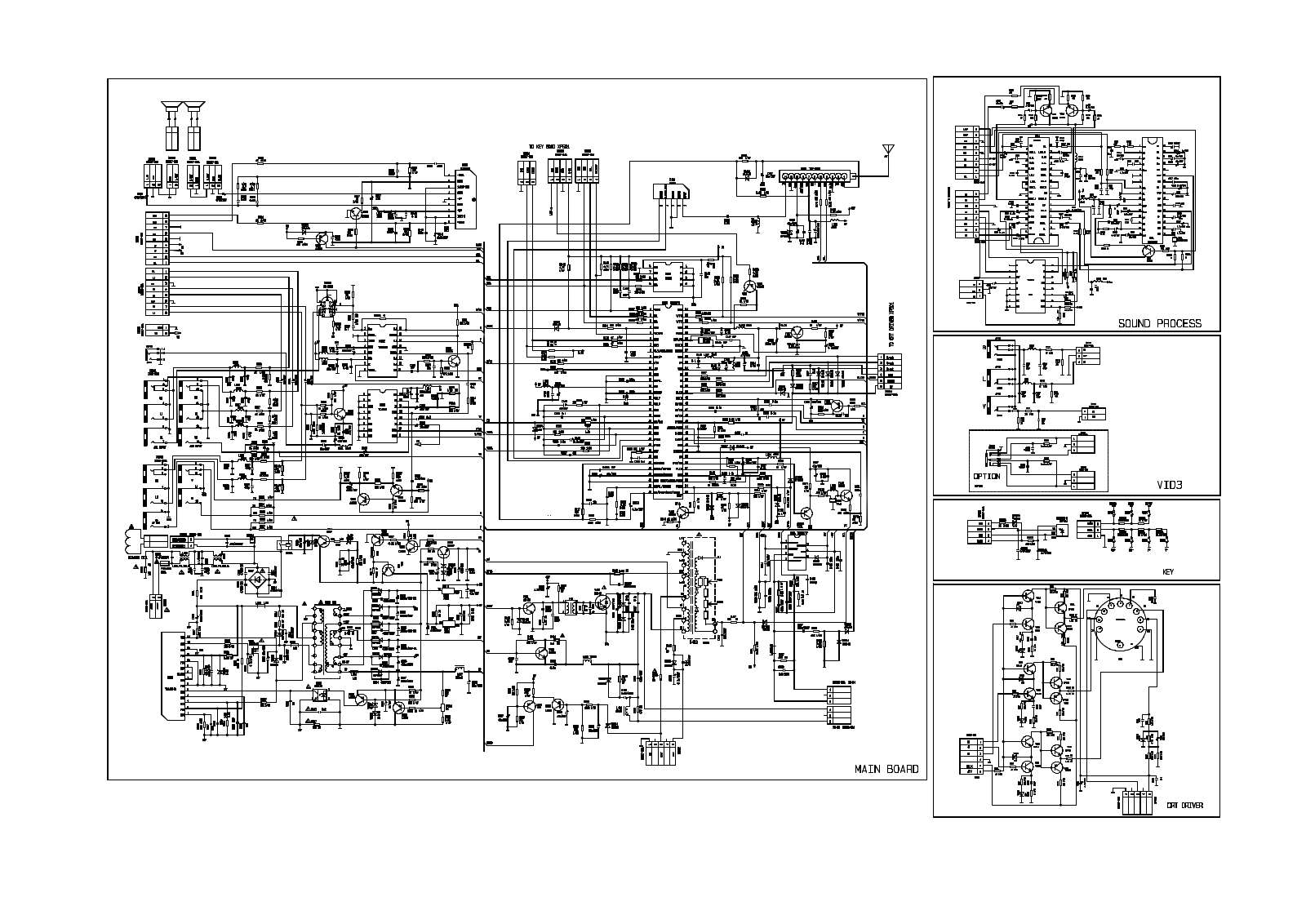 KONKA KP2171PY, K2979PY Schematic