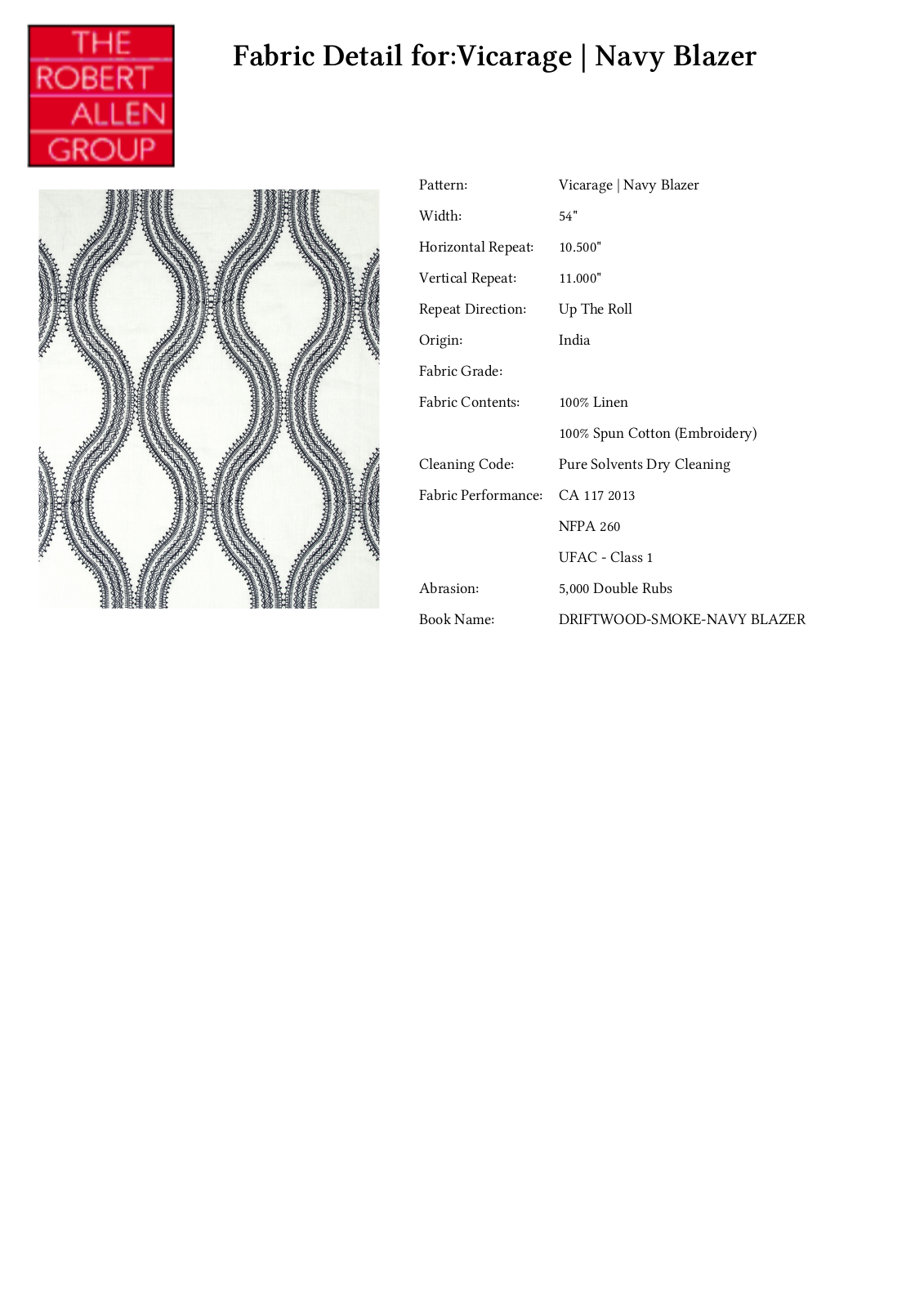 Robert Allen RALF1421 Specifications - ManualMachine.com