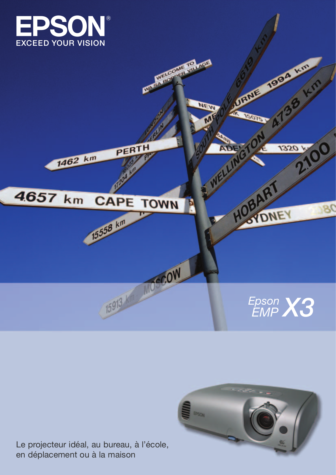 Epson EMP-X3 BROCHURE