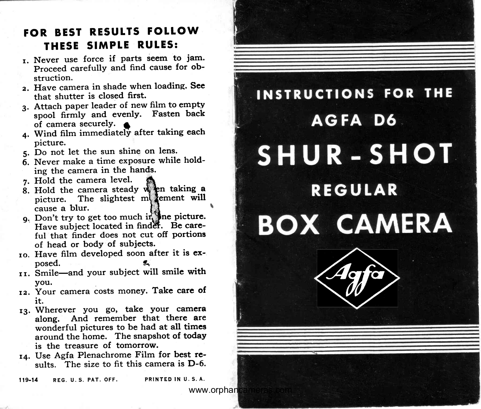 agfa d6 sure-shot User Guide