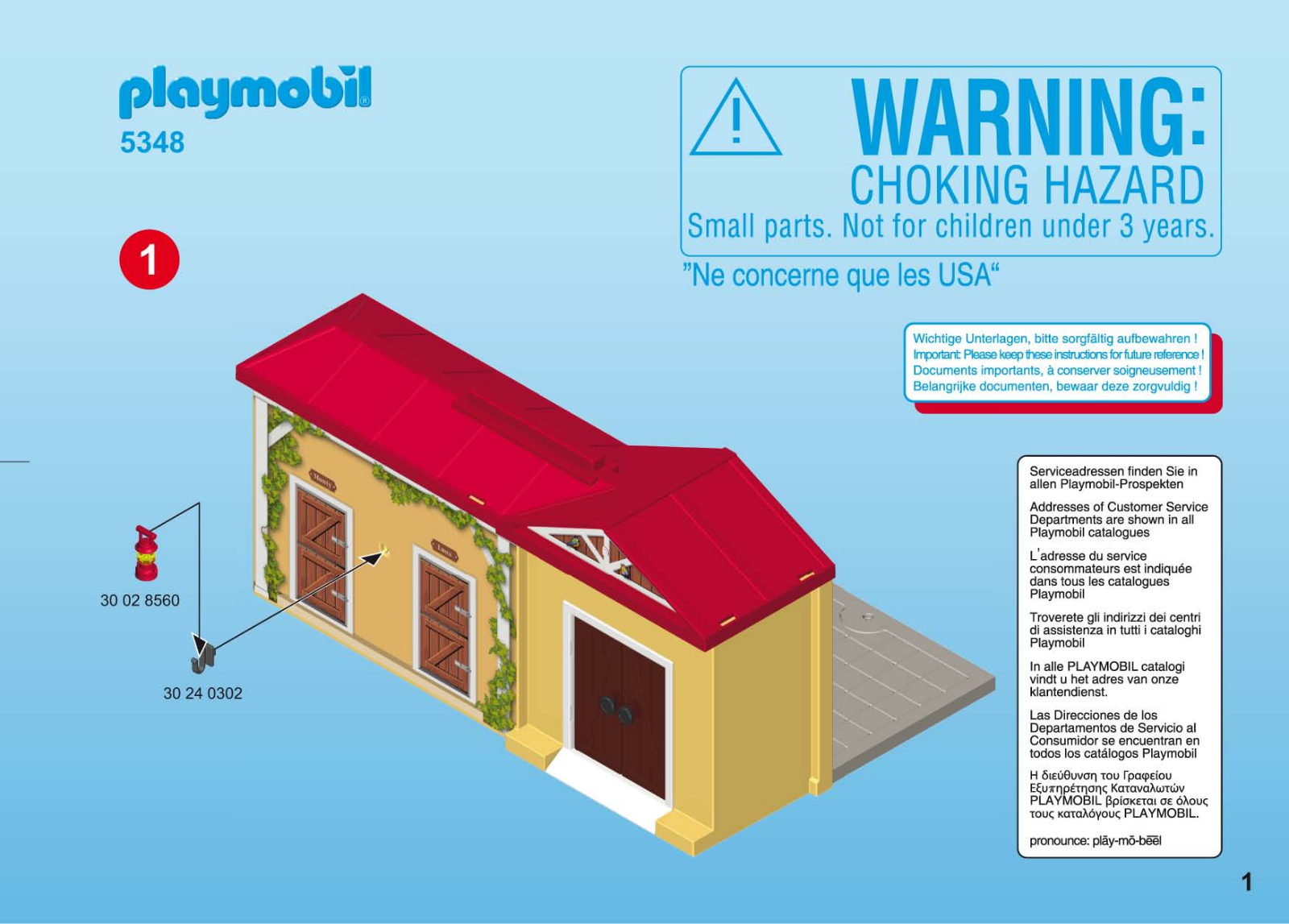 Playmobil 5348 Instructions