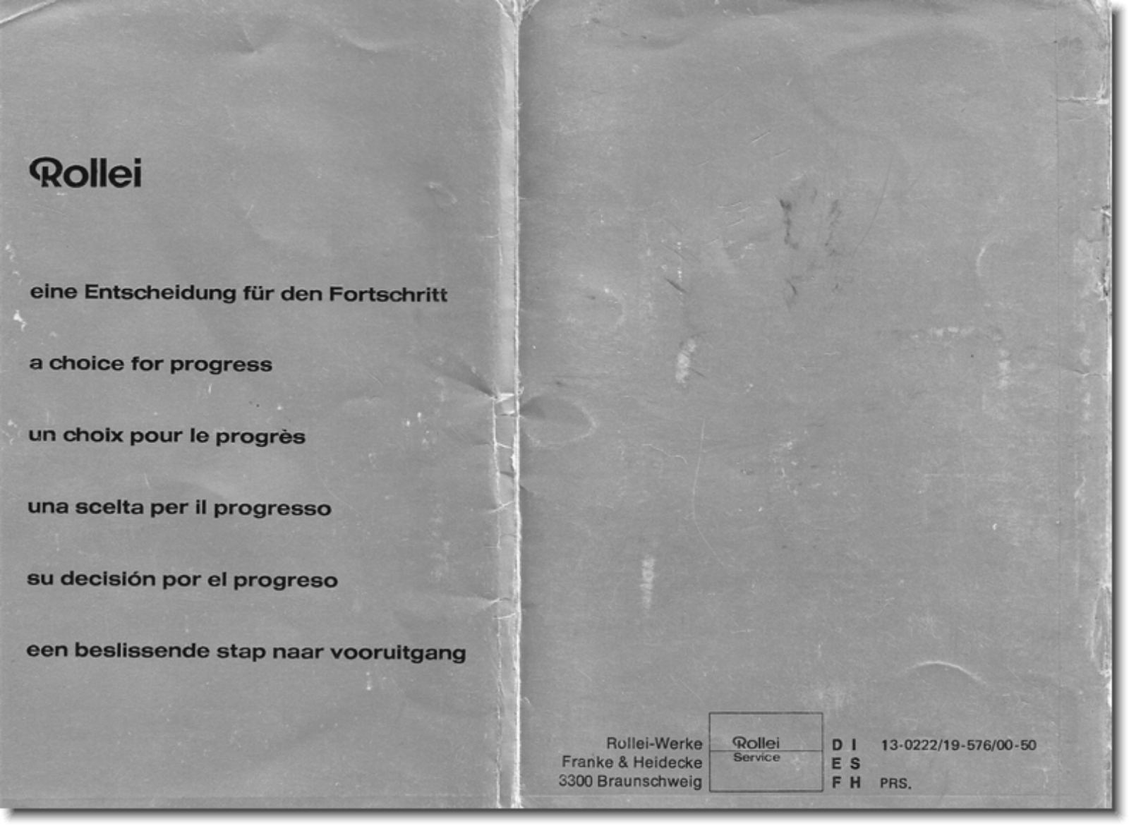 Rollei Rolleiflex SL35 M Operating Guide