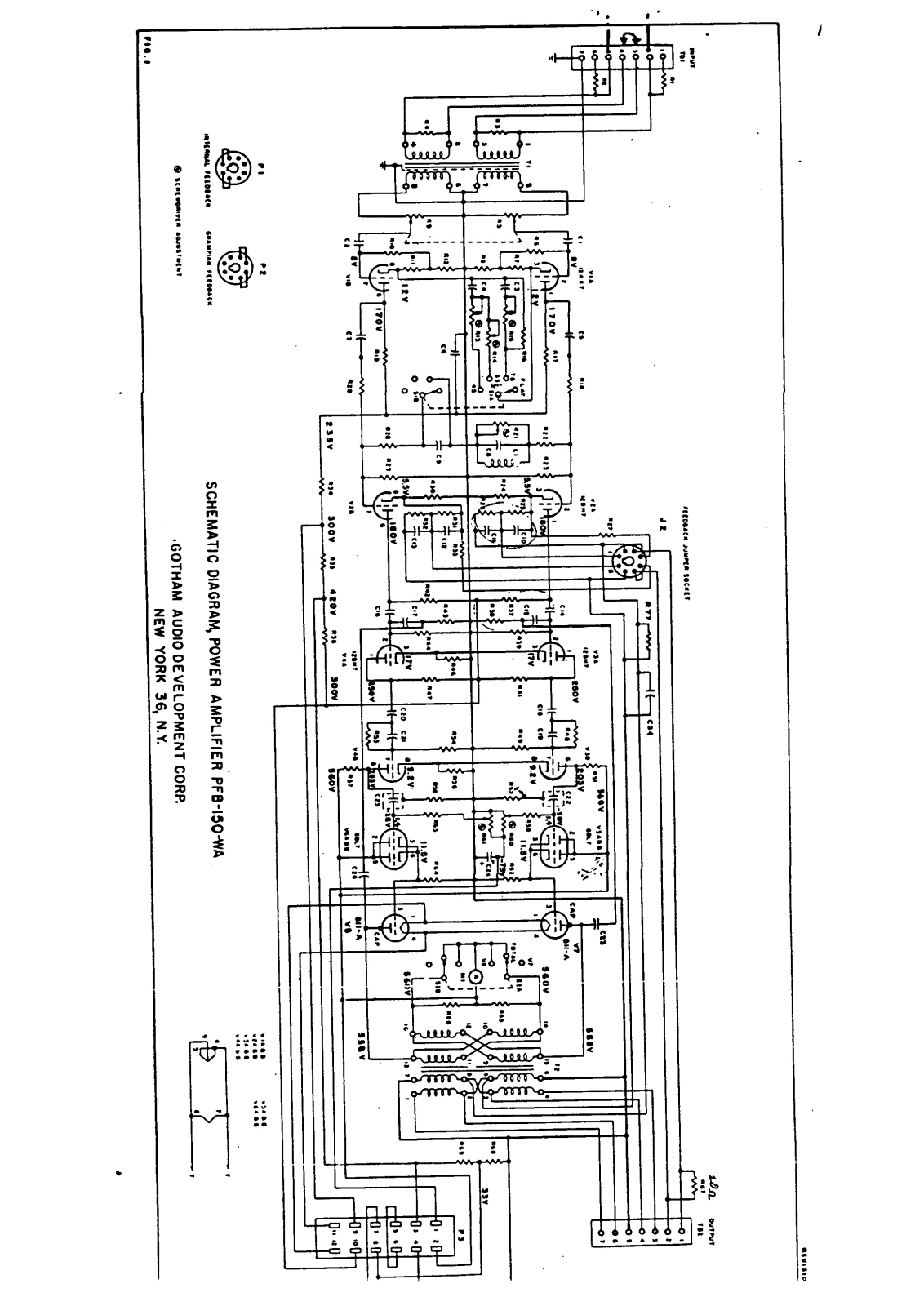 Other G Gotham-PFB150 Schematic - ManualMachine.com