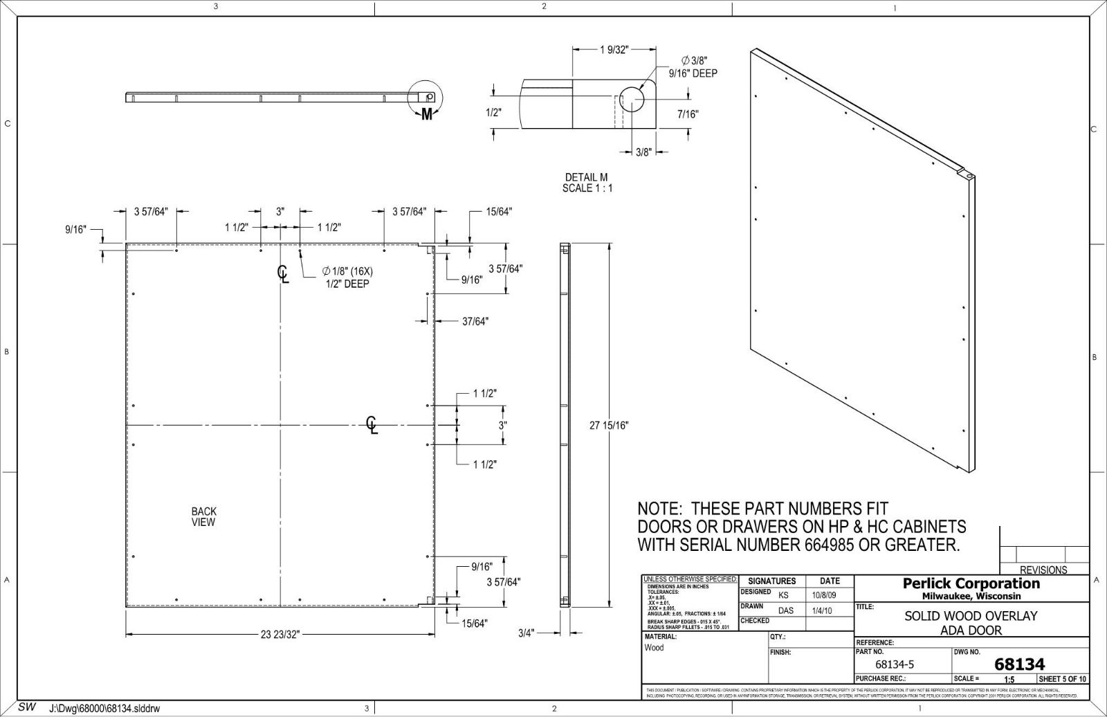 Perlick HA24FB32L Installation manual