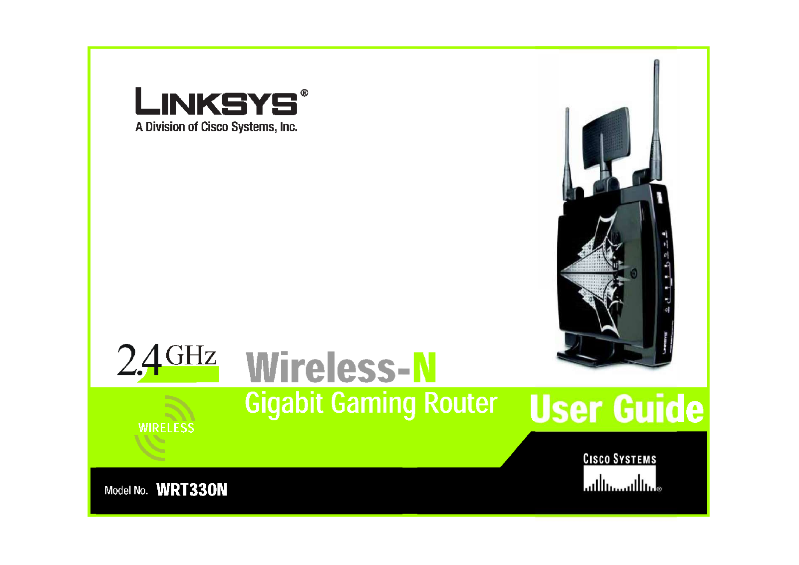 LINKSYS WRT330N Users Manual