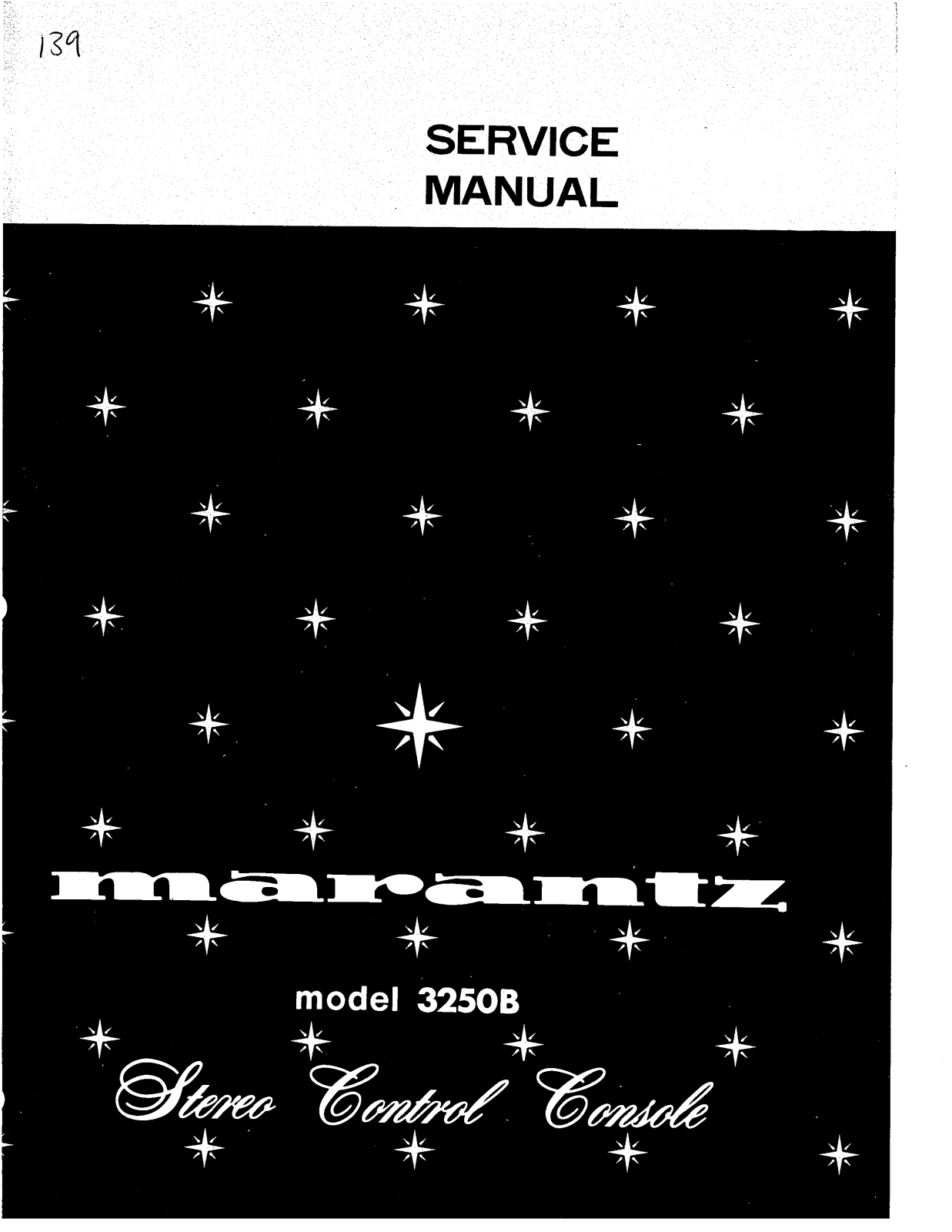 Marantz 3250b schematic