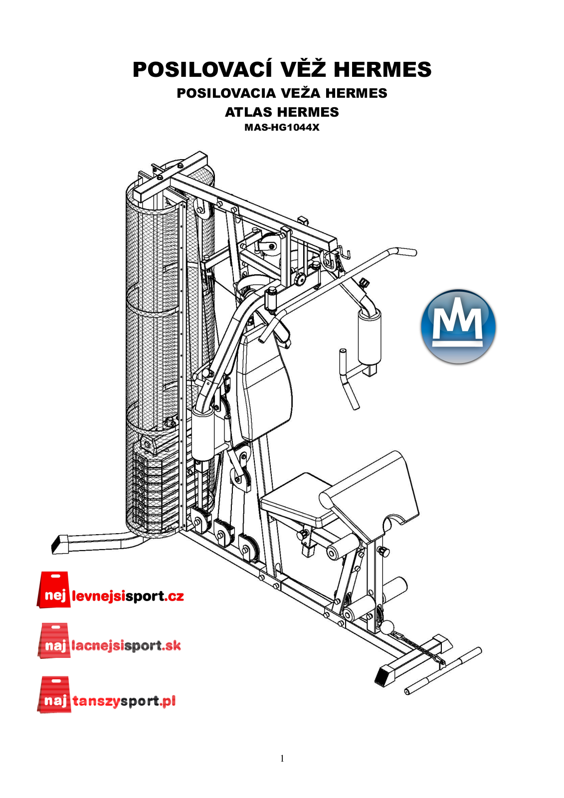 Master MAS-HG1044X User Manual