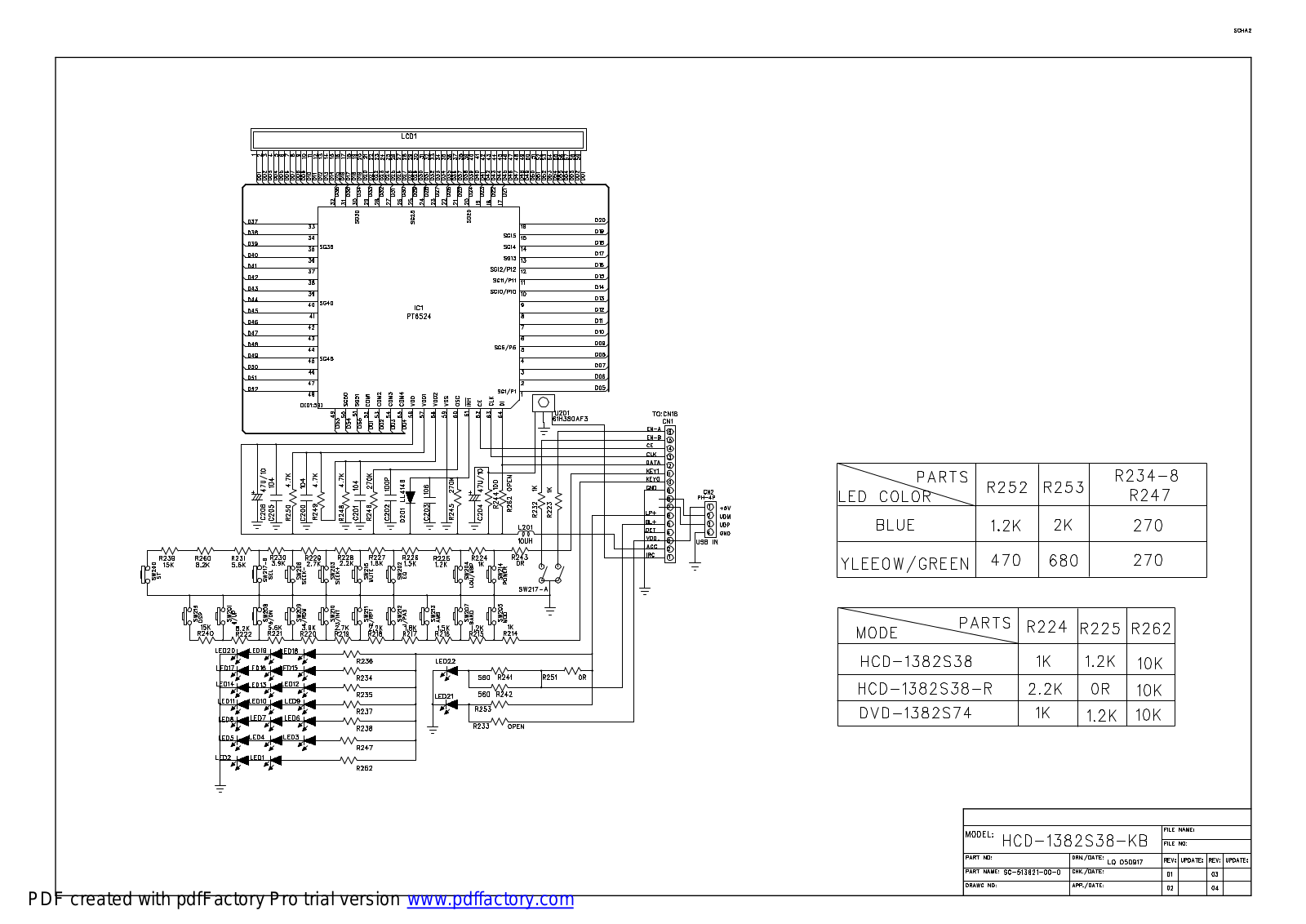 Mystery MMD-740 Schematics KB