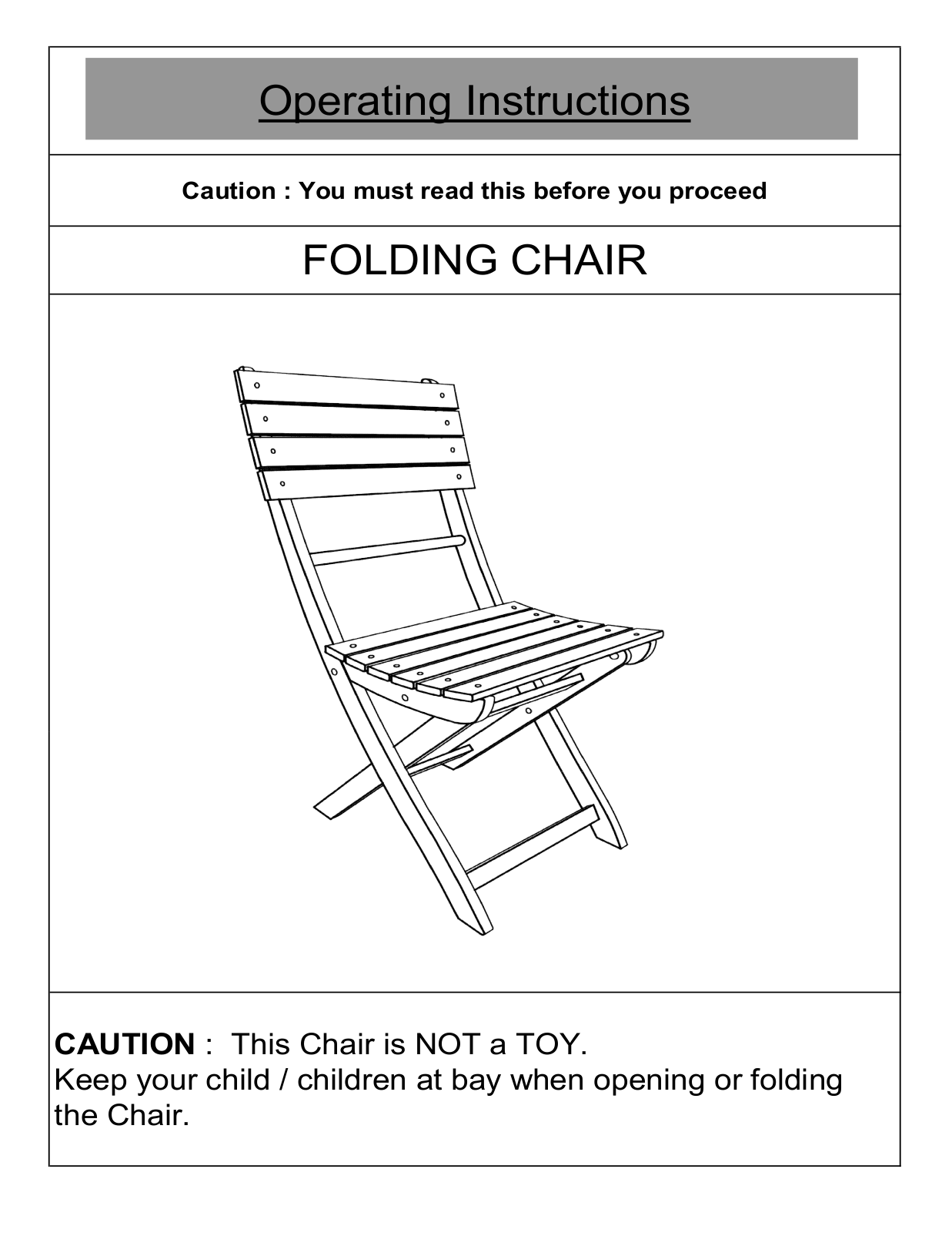 Union Rustic W001474790 Operating Instructions - ManualMachine.com