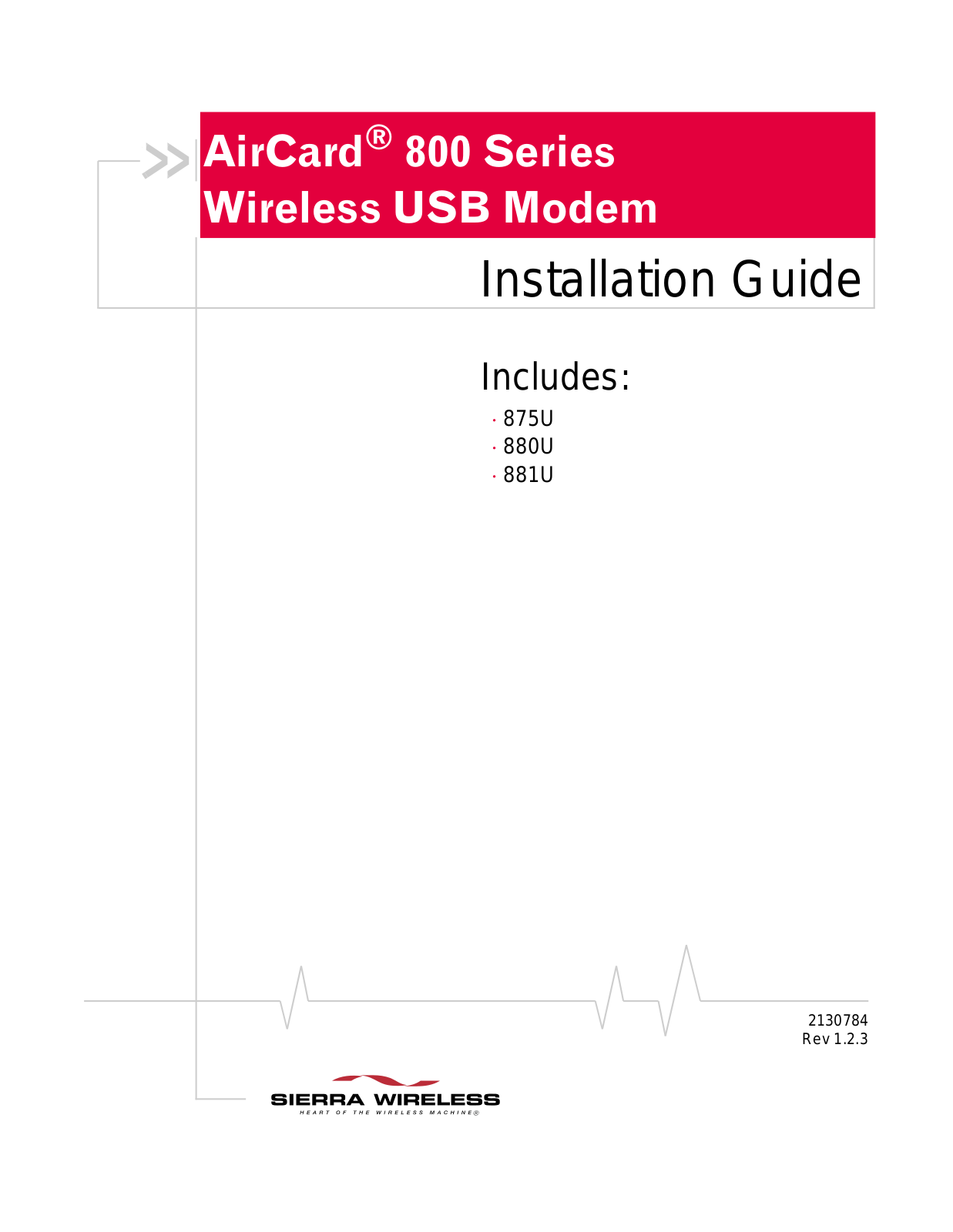 Sierra Wireless MC8780U User Manual