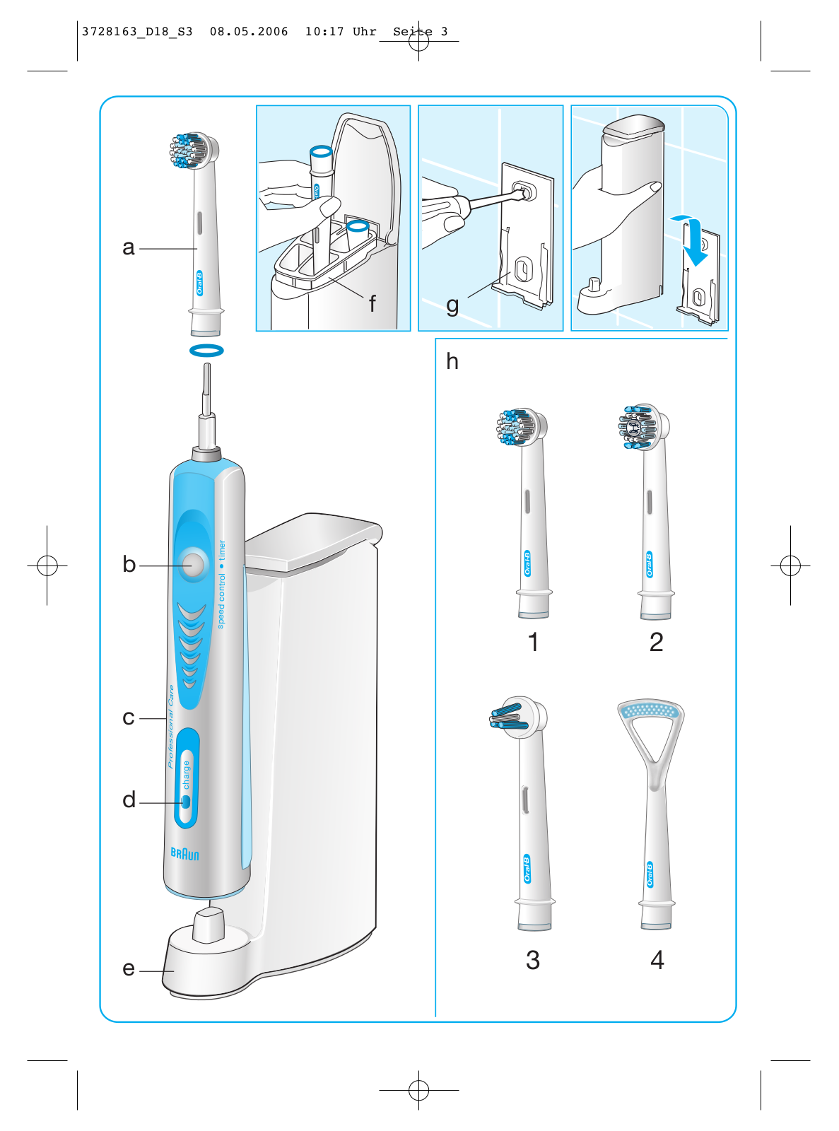 Braun P.Clean User Manual