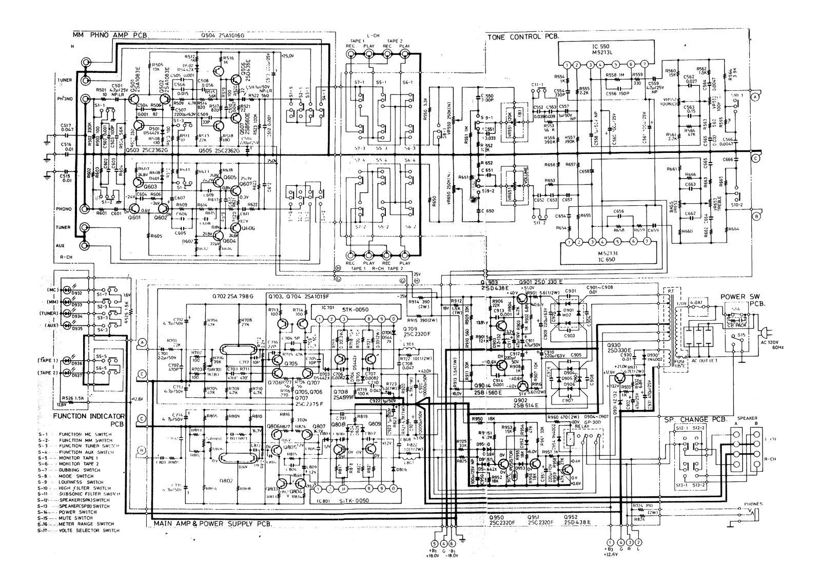 Sanyo PLUS-A35 Schematic