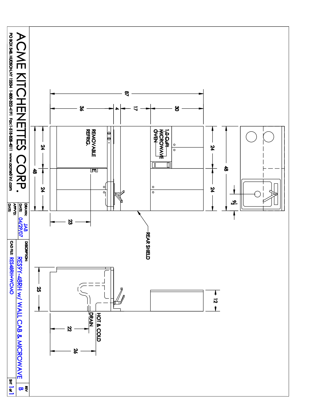 Acme RES9Y48 User Manual