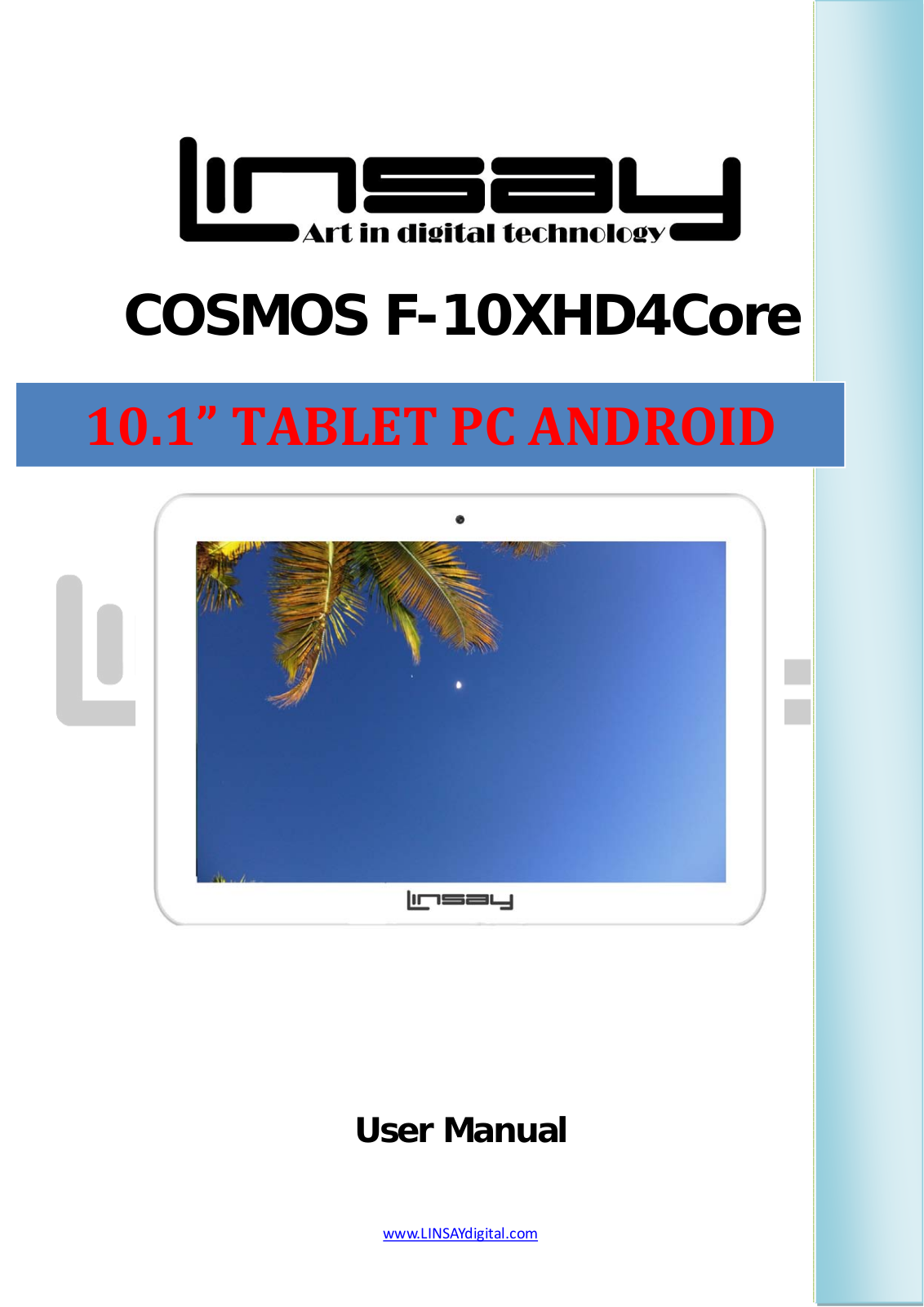 Amelia World LINSAY 10XHD4CORE User Manual